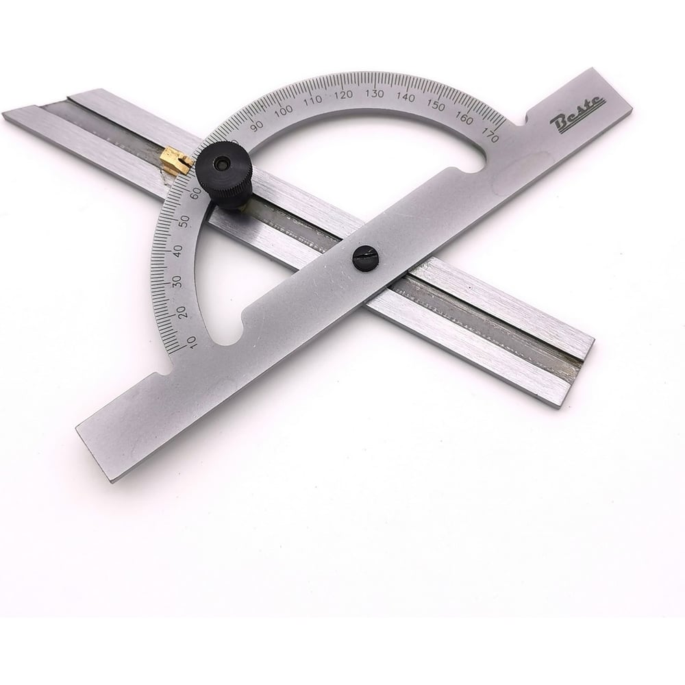 Изображение товара Регулируемый транспортир BESTE 150x100 мм AC01200609 профессиональный угломер