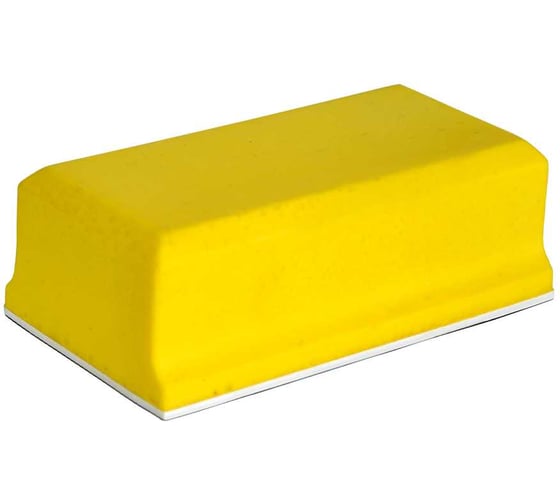 Изображение товара Брусок шлифовальный SOLID полужесткий, микропласт, 120x70 мм 23-120 P