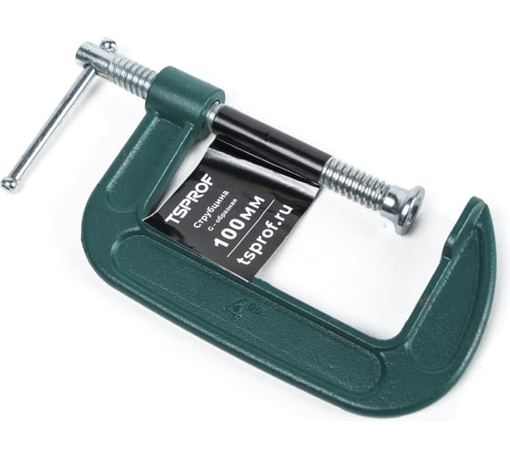 Изображение товара Струбцина G-образная TSPROF 100 мм, 4" TS-MS2201600