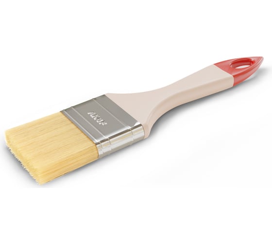 Изображение товара Кисть флейцевая универсальная Акор натуральная щетина КФ50x10мм 137 12 050