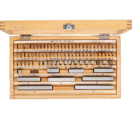 Изображение товара Меры концевые ООО МПК "Технологические Инновации" № 1 кл.2 9028