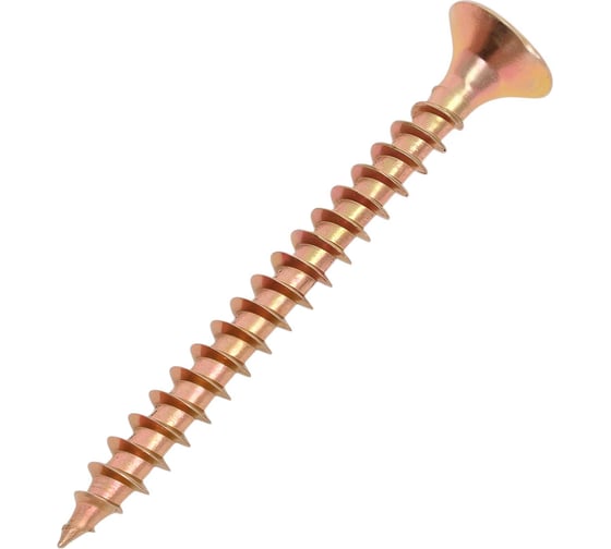 Изображение товара Саморезы универсальные Gigant пот/г желтые 6x60 100 шт 123837