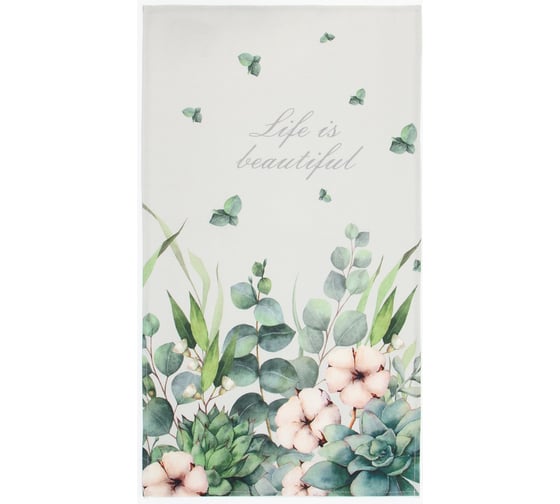 Изображение товара Полотенце Этель Eucalyptus 40x73 см, 100% хлопок, саржа 190 г/м2 10111213