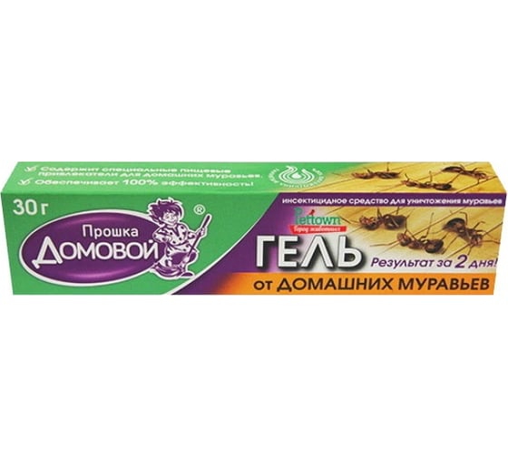 Изображение товара Гель от домашних муравьев Домовой Прошка 30 г 23029