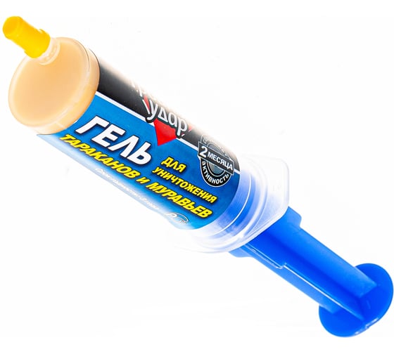 Изображение товара Гель от тараканов Домовой Прошка ТРОЙНОЙ шприц 30 г 22453