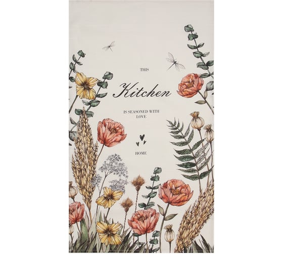 Изображение товара Полотенце Этель Kitchen collection 40x73 см, 100% хлопок, саржа 190 г/м2 10226806