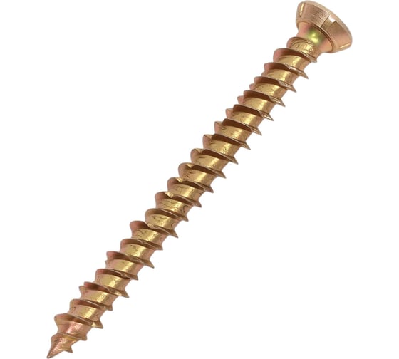 Изображение товара Шуруп по бетону Gigant Нагель желтый цинк 7,5x72 100 шт 123851