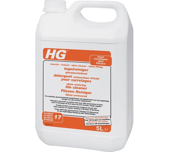 Изображение товара Моющее средство для напольной плитки HG 5л 115500100