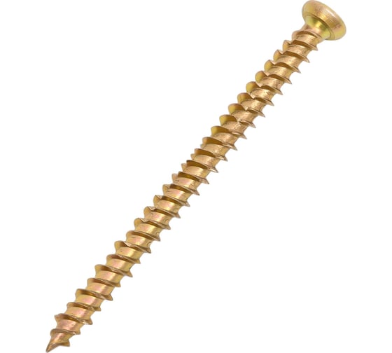 Изображение товара Шуруп по бетону Gigant Нагель желтый цинк 7,5x92 100 шт 123852