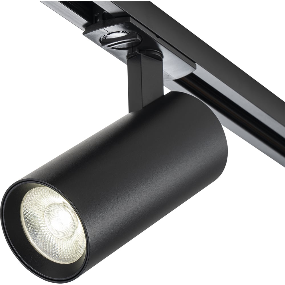 Светодиодный светильник для трековой системы ESCADA 20002TRA/02 LED 15W 4000K черный матовый 20002TRA/02LED SBK