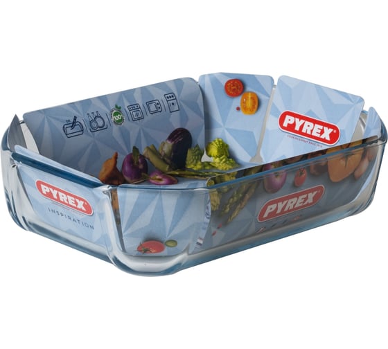 Изображение товара Блюдо для запекания и выпечки PYREX INSPIRATION 27x18 см, прямоугольное 293B000