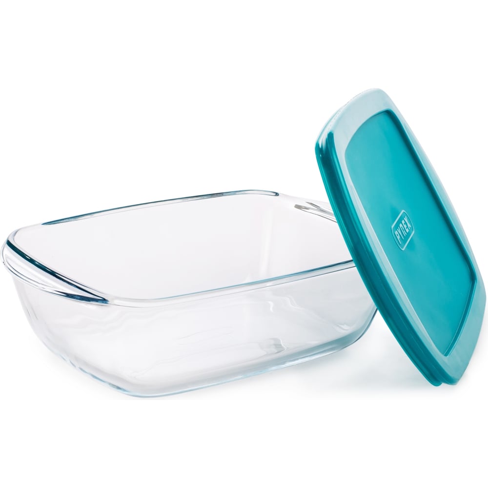 Изображение товара Блюдо для запекания и выпечки Pyrex 1.2л прямоугольное с крышкой