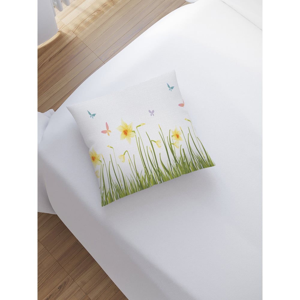 Изображение товара Наволочка JoyArty на молнии Весеннее тепло 45x45 см