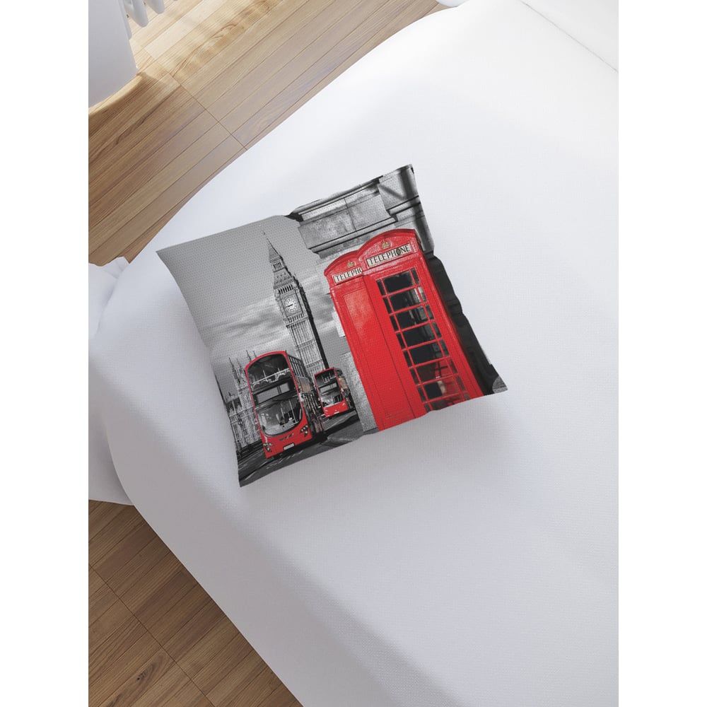 Изображение товара Наволочка декоративная JoyArty 45x45 см с рисунком на молнии для украшения интерьера