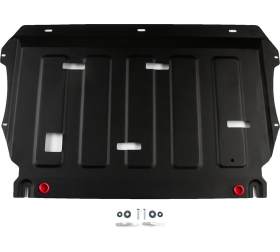 Изображение товара Защита картера+ комплект крепежа АвтоБроня Сталь, Geely Preface, V-2.0, робот, передний, 2024- (рынок РФ) 111.01944.1