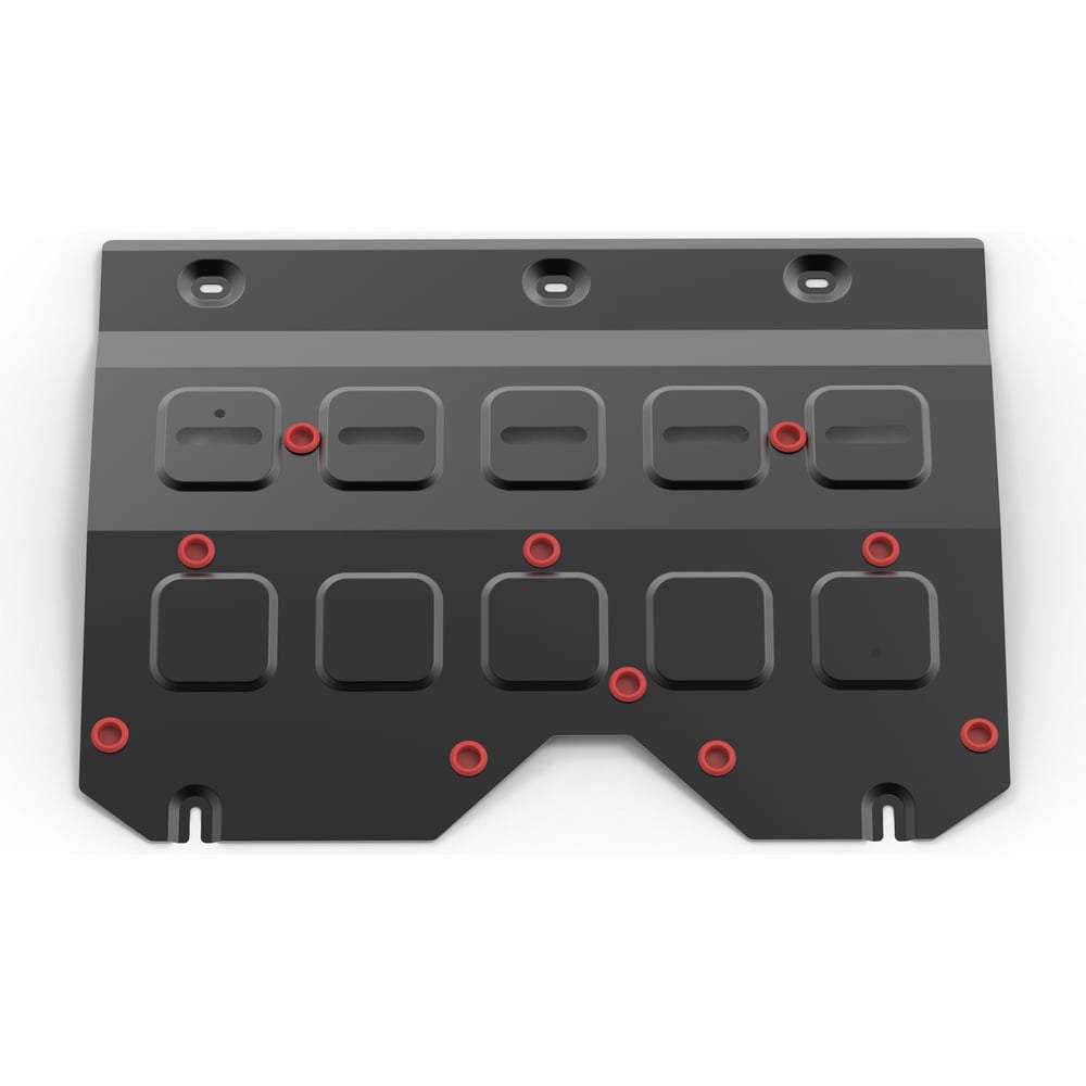 Изображение товара Защита картера + КПП + комплект крепежа АвтоБроня Сталь, Dongfeng Shine/Shine GS 2019-, 1.5, Робот, передний привод 111.09309.1