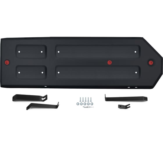 Изображение товара Защита топливного бака + комплект крепежа АвтоБроня Сталь, Great Wall King Kong Poer, V - 2.0. МКПП, полный, 2023- 111.02030.1