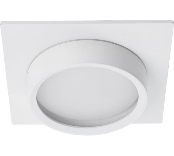 Изображение товара Светильник встраиваемый FERON DL505 потолочный GX53 белый квадрат IP44, 51103