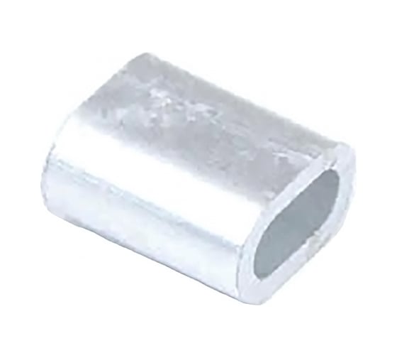 Изображение товара Наконечник троса Стройбат алюм. DIN 3093 4мм 12шт. 308630