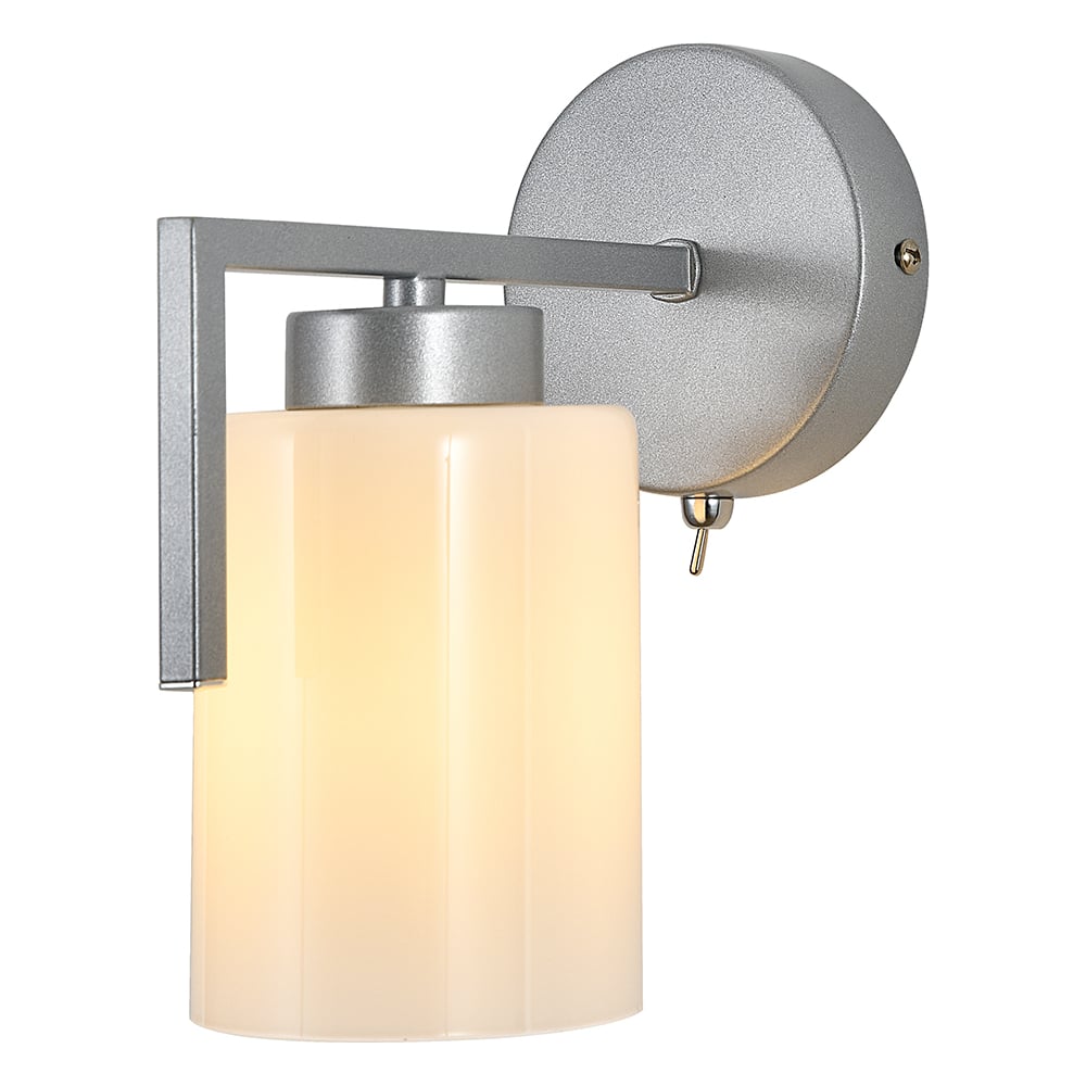 Светильник настенный ESCADA E27x60W Silver 1142/1 1142/1 Silver
