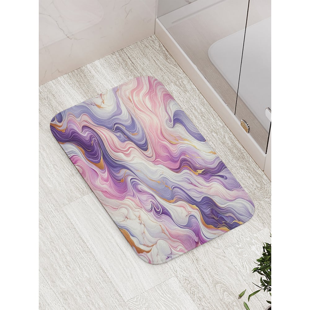 Изображение товара Коврик для ванной комнаты противоскользящий JOYARTY 52x77 см яркий дизайн
