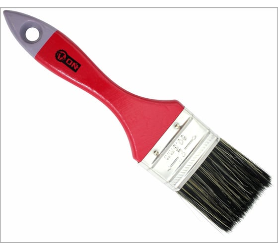 Изображение товара Кисть ON малярная плоская "Микс" смеш. щетина 2" 50мм дер.ручка 02-01-920