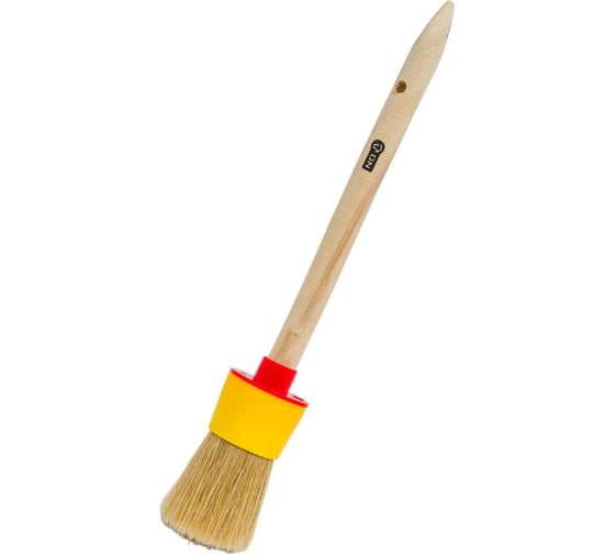 Изображение товара Кисть ON круглая пластиковый корпус натуральная щетина № 8 35мм 02-01-708