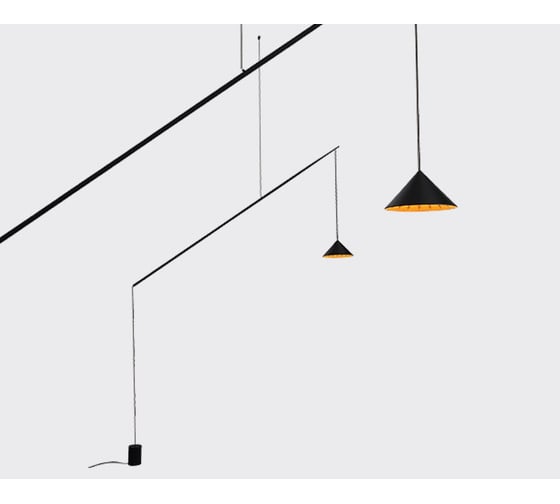 Изображение товара Подвесной светодиодный светильник Italline IT03-1429 black/orange