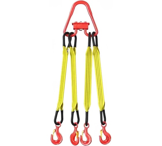 Изображение товара Строп текстильный четырехветвевой ООО ПКФ Сварком 4СТ-6,0т 3м cп000000090