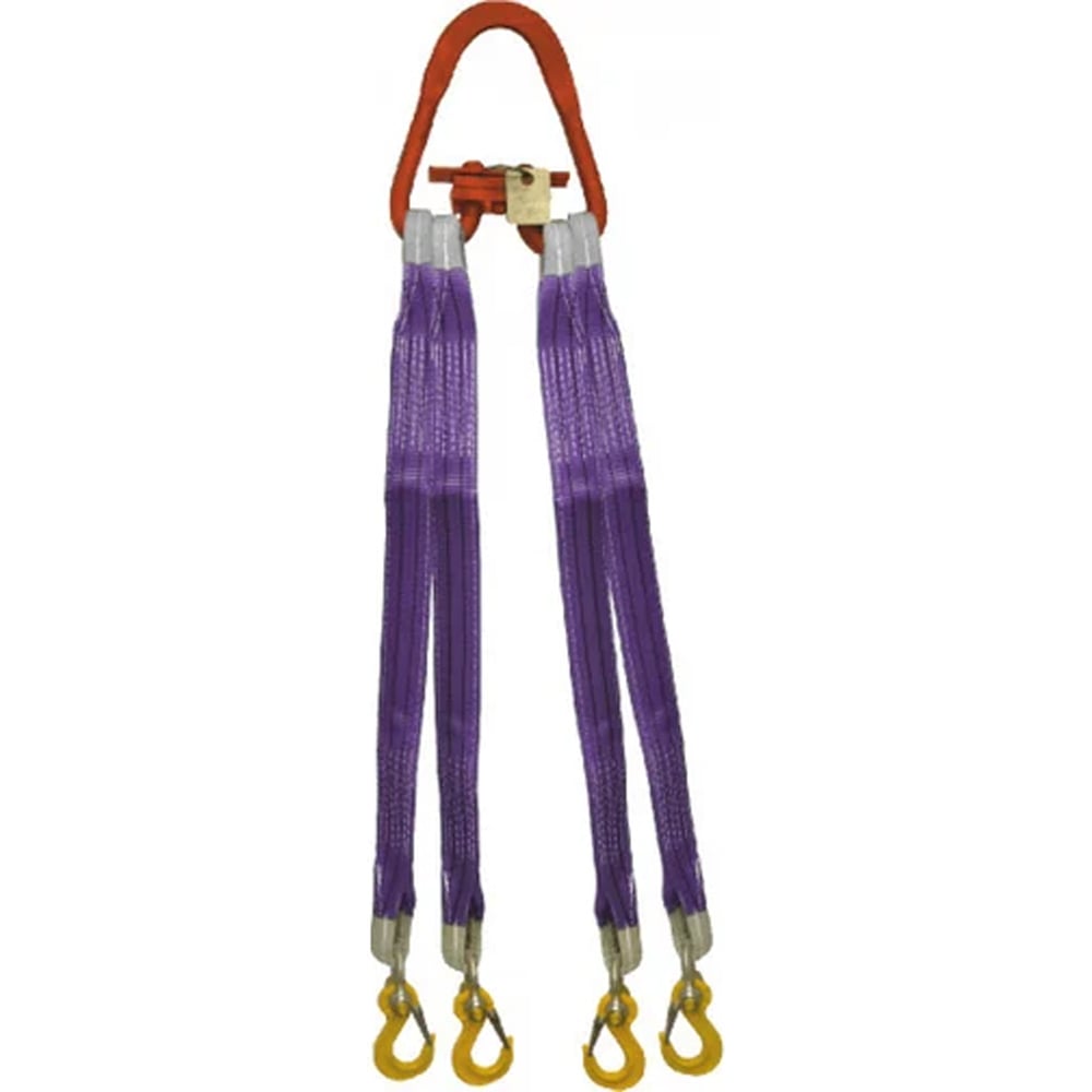 Изображение товара Текстильный четырехветвевой строп Сварком 4СТ-10 грузоподъемность 10 тонн