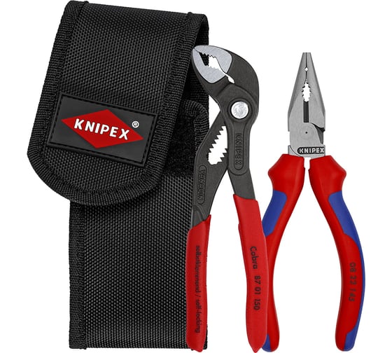 Изображение товара Набор ШГИ KNIPEX в поясной сумке, 2 предмета KN-002072V06