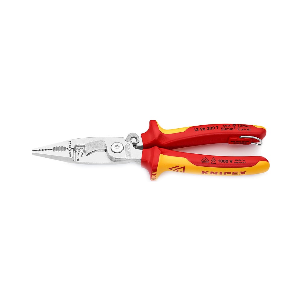 Электромонтажные клещи Knipex KN-1396200TBK