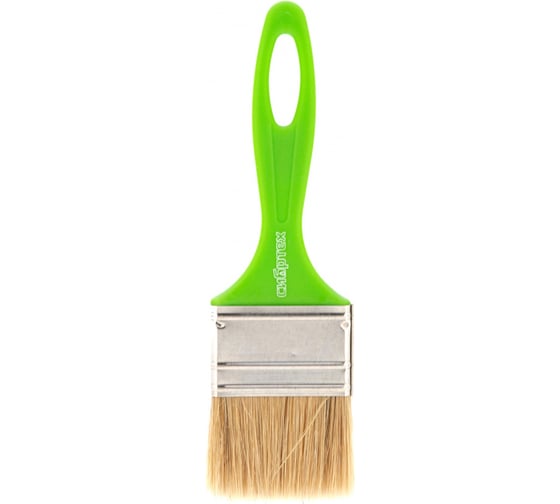 Изображение товара Флейцевая кисть СИБРТЕХ Евро, 50х8 мм, натуральная щетина 83302