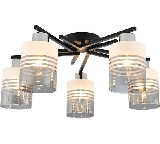 Изображение товара Люстра потолочная ESCADA 27x60W Black/Chrome 1132/5P