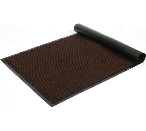 Изображение товара Коврик SUNSTEP влаговпитывающий ребристый 100х200 см, коричневый 35-082
