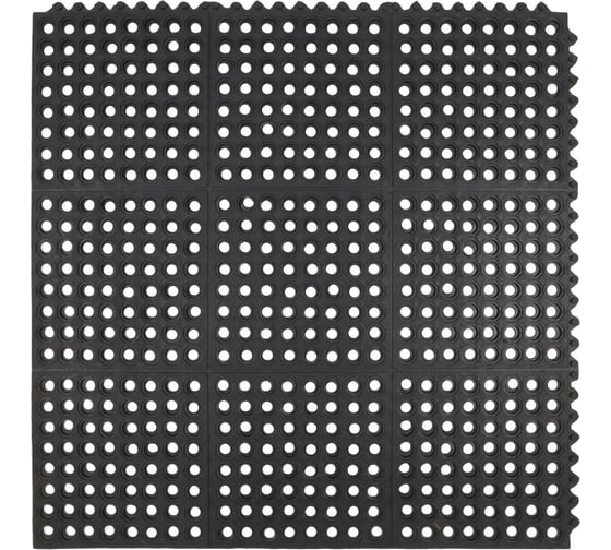 Изображение товара Грязесборный коврик SUNSTEP модульный 90х90х1,2 см 30-011