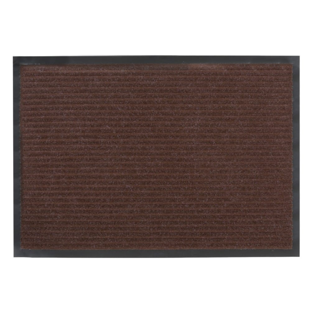 фото Коврик sunstep влаговпитывающий ребристый 90х150 см, коричневый 35-072
