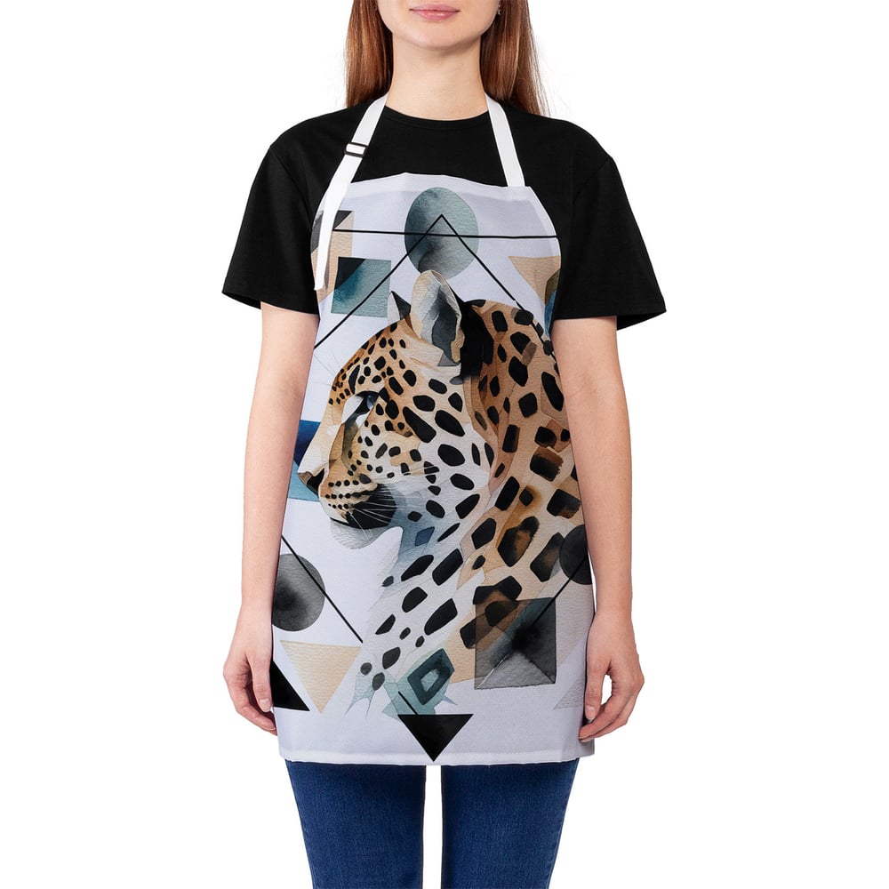 Изображение товара Кухонный фартук JOYARTY Леопардовая геометрия универсальный размер