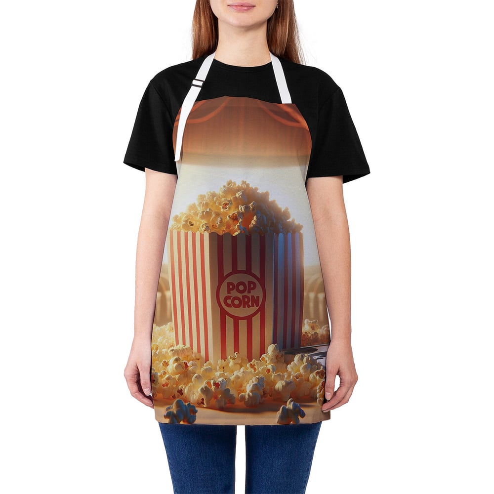 Изображение товара Фартук кухонный JOYARTY Попкорн в кино универсальный размер