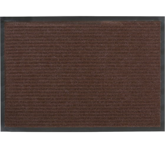 Изображение товара Коврик SUNSTEP влаговпитывающий ребристый 80х120 см, коричневый 35-062