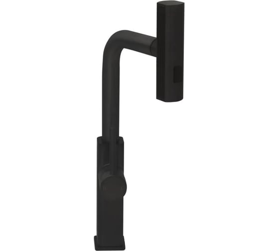 Изображение товара Смеситель LONGRAN Techno LM2186, Black выдв. лейка LM2186 BL