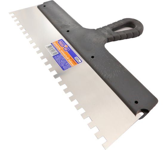 Изображение товара Зубчатый шпатель РОССНА 8х8 мм 350 мм Р860515
