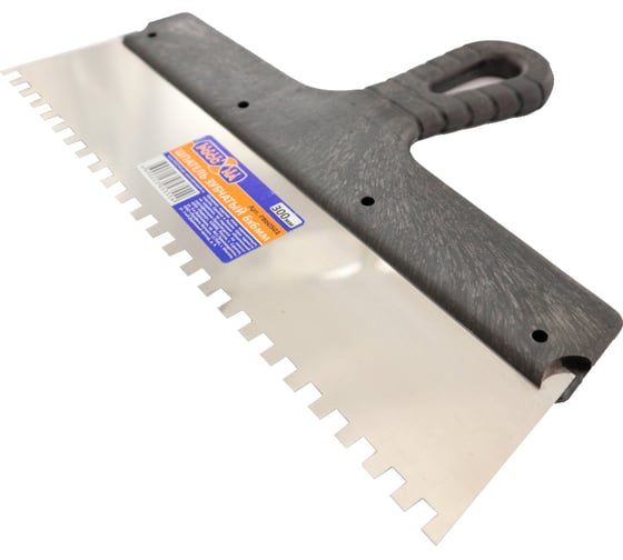 Изображение товара Зубчатый шпатель РОССНА 6х6 мм 300 мм Р860501