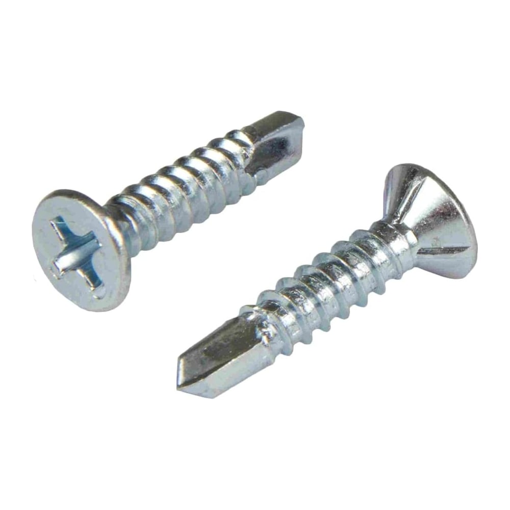 Изображение товара Саморез оконный КВАДРА 3.9x25 белый цинк 100 шт