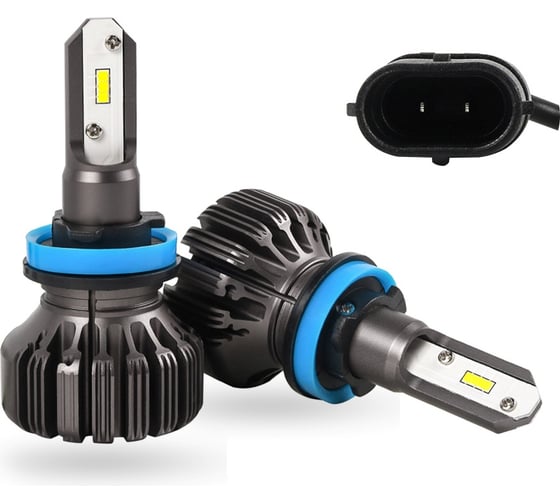 Изображение товара Светодиодные лампы в фару Вымпел S1, цоколь H11 (СSP-LED, 6000 Лм) 5336