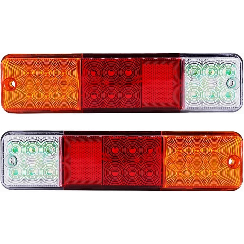 Стоп-сигнал Вымпел СН-02 (2шт.), белый + красный + желтый, 12В, не штатный 5326