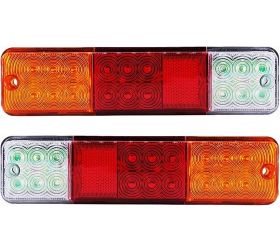 Изображение товара Стоп-сигнал Вымпел СН-02 (2шт.), белый + красный + желтый, 12В, не штатный 5326