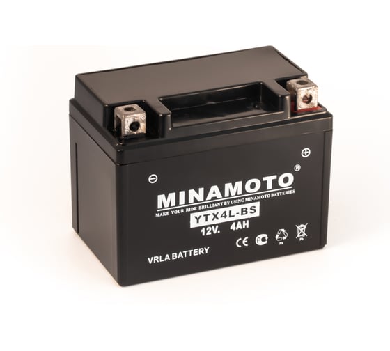 Изображение товара Мотоаккумулятор MINAMOTO YTX4L-BS 7506