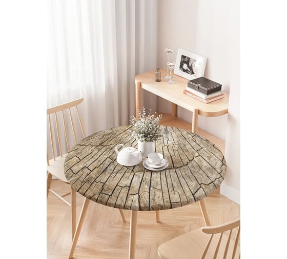Изображение товара Скатерть на кухонный стол JoyArty Жизнь дерева, круглая на резинке, диаметр 75-100 см frtc_20396_120x120