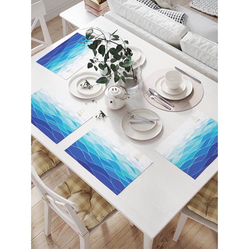 Изображение товара Салфетки для сервировки JoyArty прямоугольные 32х46 см комплект 4 шт